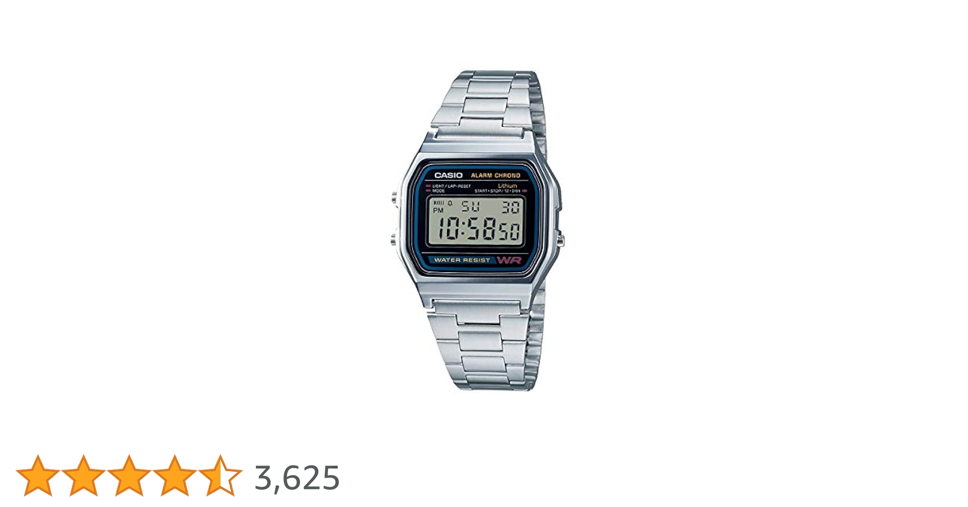 CASIO A158WEA-1JFモデル A158WEA-1JF | CASIO